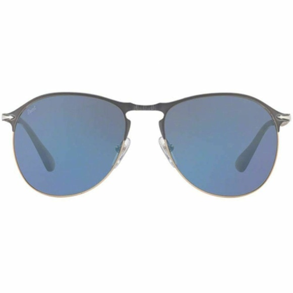 Persol Aviator Unisex Sunglasses Light Blue Lens - Picture 2 of 8